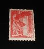 Timbre-poste France année 1937 T.P. 55  centimes rouge N° 355 Neuf* gomme  d'origine avec trace de charnière. Pour les musées nationaux.