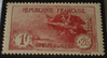 Timbre poste France, année 1927 T.P.1.f,+ 25c.carmin N°231, Neuf* gomme d'origine avec trace de  charnières.