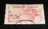 Timbre  poste France année 1927. T.P. 1f.+25c. carmin. N°231 oblitéré.