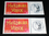 Paire de timbres  gommés commémoratifs, année 2003, meilleurs voeux.