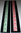 Timbres roulettes bandes de 11 x 2 = 22 TP avec quatre N° rouge  au verso, Type Sabine Réf : 71 / 72= 2 bandes  non dentelées verticalement.