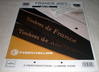 Jeu complémentaire F.S. France 2007, 2ère partie. timbres du  2er semestre 2007 à 2 perforations pour l'album F.S. à vis ou Futura  classique.