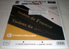 Jeu complémentaire F.S. France 2008, 1ère partie timbres du 1er semestre 2008, à 2 perforations pour l'album  F.S. à vis ou Futura classique 2 anneaux.
