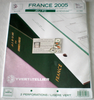 Jeu  complémentaire  F.O. France 2005, Réf A397 à  A416 =22pages, deux perforations  liseré vert pour l'album  Futura classique.