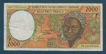 Billet Deux Mille Francs Banque États d'Afrique Centrale
