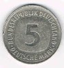 Pièce Allemagne de 5 pfennig, DeutscheMark , année 1991.F, monnaie de qualité TTB, pièce livrée sous capsule.