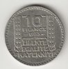 Pièce de monnaie Française de 10francs argent type Turin 1933