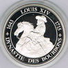 Médaille souvenir du patrimoine de France Louis XIV 1643-1715, dynastie des Bourbons, collection rois de France, médaille livrée sous capsule.