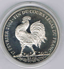 Médaille souvenie du patrimoine de France, le 17 Février 2002-fin du cours légal du Franc, médaille livrée sous capsule.