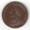 Médaille François 1er roi de France Buste barbu à gauche