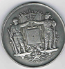 Médaille en argent signée A Desaide, récompense de tir, livrée sous capsule.