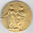 Médaille en argent dorée, signée A.D. Alphée Dubois, ministère de l'agriculture, médaille livrée sous capsule.