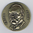 Médaille en bronze, buste Emile Zola. Lettre C.D.B. au verso.