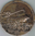 Médaille presse papier en bronze, année 1987. Signée C. Gondard. et J.G Cumont.
