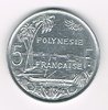 Pièce 5 Francs Polynésie Française aluminium année 2001 état Superbe, monnaie livrée sous capsule.