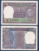 Billet banque Inde de 1 Rupee type Mahatma Gandhi, 1869- 1948,  alphabet C/ 50 série J J 8934, état T.T.B. billet  ayant peu circulé, avec  quelques trous d'épingle.