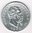 Pièce Italie de 5 lires en argent, année 1876, légende : Vittorio Emanuele II .