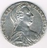 Pièce argent M-Theresia. D.G. Autriche 1780 de 1 thaler frappe médaille, Inscription, ARCHID  .AVST.DUX.BURG.CO.TYR.17 80.X,  monnaie livreé sous  capsule.