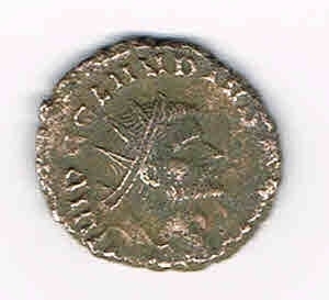 Monnaie Romaine postume, postumo,  double sesterce, état de conservation, cette monnaie reste parfaitement identifiable. Lot N°3.