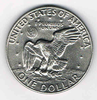 Monnaie 1 one Dollar united states of  America, Liberty 1974 ingod we trust, grosse pièce en très bon état.
