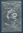 Timbre AIR MAIL Fujeira, dentelé grand format gaufré argent, valeur 15 rls, portrait Charles de gaulle 1890 / 1970.