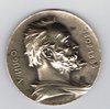 Médaille V .Hugo, signée J.C. Chaplain, revers: souvenir du centenaire 2G Février 1802- 1902 .