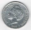 Pièce d' Espana 5 pesetas argent, année 1892,  état de conservation T.T.B.