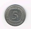 Allemagne Pièce 5 Deutsche Mark 1975 G Nickel BUNDESREPUBLIK DEUSTCHLAND