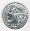 Monnaie 5 Francs argent, année 1870 A Type Cérès avec légende, Liberté, Egalité, Fraternité.