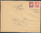 Lettre Lyon Libéré, 2-9-44 avec un cachet semi officiel, affranchie d'un timbre Hourriez 1f,20 brun rouge + un timbre Mercure 30c rouge. état superbe.