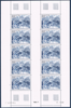 Timbres poste aérienne, mini-feuille de 10 T.P. neufs** de Wallis et Futuna N° 194, commémorant les premiers jeux olympiques modernes D' Athènes, 1896 / 1996.