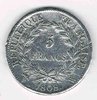 Pièce 5 Francs argent 1808W Napoléon