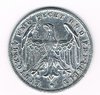 Pièce Deutsches Reich de 500 Mark 1923 A. Avers: Aigle avec une petite étoile à six branches.