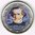 Pièce 2 Euro commémorative colorisée,  Italie 2013 commémorant le 200ème anniversaire de la naissance de Giuseppe Verdi. Pièce livrée sous capsule.