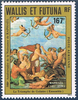 Timbre pour la poste aérienne Wallis et Futuna 1983. Réf Yvert & Tellier N° 129 neuf**. Description: 500ème anniversaire de la naissance de Raphaêl.