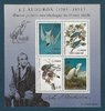 Bloc feuillet N°18 Hommage au peintre ornithologue J.J. Audubon