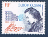 Timbre émission commune 1999 France N° 3287 neuf**. Description: 150ème anniversaire de la mort du compositeur Frédéric Chopin, 1810 - 1849.