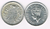 Monnaie George VI pièce 1 on rupee  india argent, année 1942. Description: George VI king emperor, état superbe, sous pochette plastique.