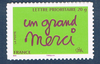 Timbre poste de France autoadhésif issu de feuille émise en 2008. Réf Yvert & Tellier N° 205 neuf. Description: Timbres de message, un grand merci.