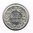 Pièce de monnaie 1/2 Francs Suisse-Helvetia, année de frappe 1968 B, tranche cannelée. Description: Couronne de fleurs et de divers feuilles de chêne des alpes.