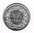 Pièce de monnaie 1/2 Francs Suisse-Helvetia, année de frappe 1980, tranche cannelée. Description: Couronne de fleurs et de divers feuilles de chêne des alpes.