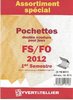Assortiment pochettes pour jeux FS-FO 1er semestre 2012 Réf 19710