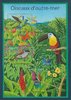 Bloc feuillet nature N°56 Oiseaux Colibri à tête bleue d'outre-mer