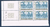 Timbres poste de France bloc de quatre timbres avec coin daté du 16. 1. 75. neuf. Réf Yvert & Tellier N° 1806 type Palais de Justice de Rouen, bloc intact.