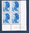 Timbres poste de France bloc de quatre timbres avec coin daté du 13. 11. 81. neuf. Réf Yvert & Tellier N° 2189, timbres Liberté de Delacroix valeur 2f.30 bleu.