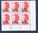 Timbres poste de France bloc de six timbres avec coin daté du 07.04.88. neuf. Réf Yvert & Tellier N° 2530, timbres Liberté avec en surcharge valeur convertie en monnaie européenne 0,31 ECU lot N° 1.