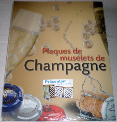 Présentoir illustrée pour 100 capsules de champagne Promo