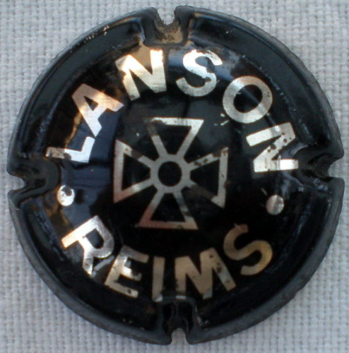 Lanson CAPSULE  DE  CHAMPAGNE     LANSON     N°90 Crème et Or striée 