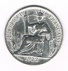 Monnaie coloniale Indichine Française, 20 cent, émis en 1922 A, métal argent 0,680, qualité superbe.