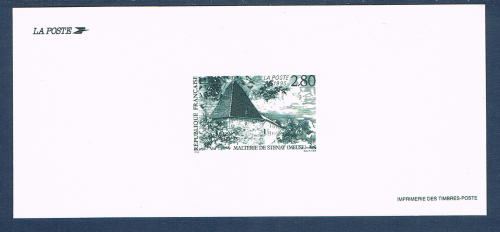 Gravure des timbres poste série touristique  N° 2954. Descriptif: La malterie de Stenay.